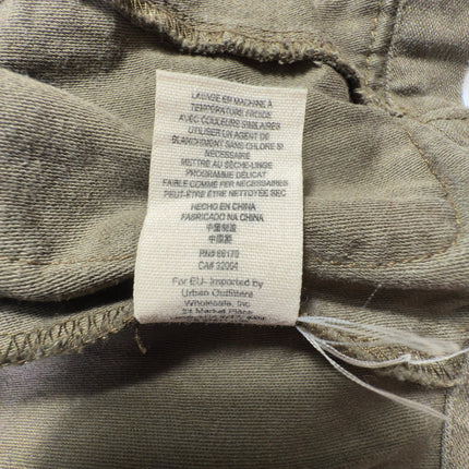 Free People Military Jacket Womens Olive Green Utility Drawstring Pockets XS/TP