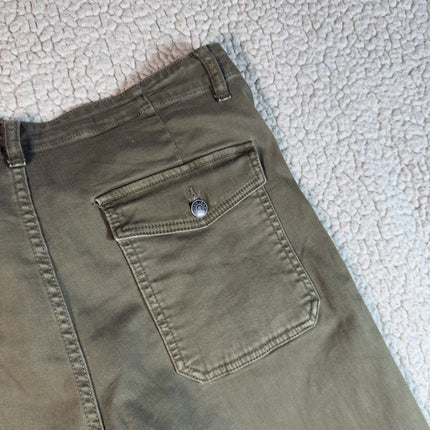 Vigoss Wide Leg Pants Green Woman’s Size 32