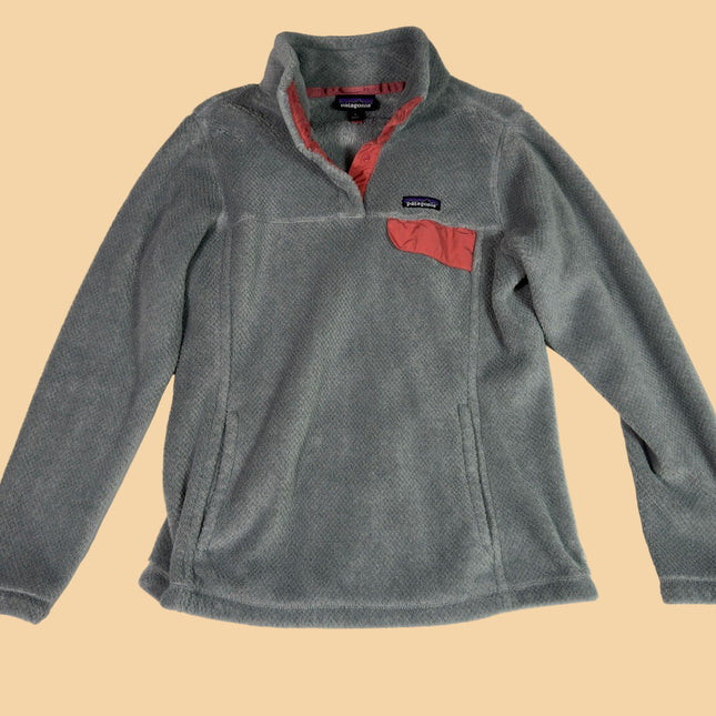 Patagonia Womans Large Re-Tool Pullover Sweater
