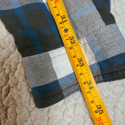 Toad & Co Organic Cotton Mens Plaid Flannel Shirt Button Up Long Sleeve L