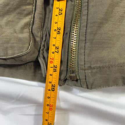 Free People Military Jacket Womens Olive Green Utility Drawstring Pockets XS/TP