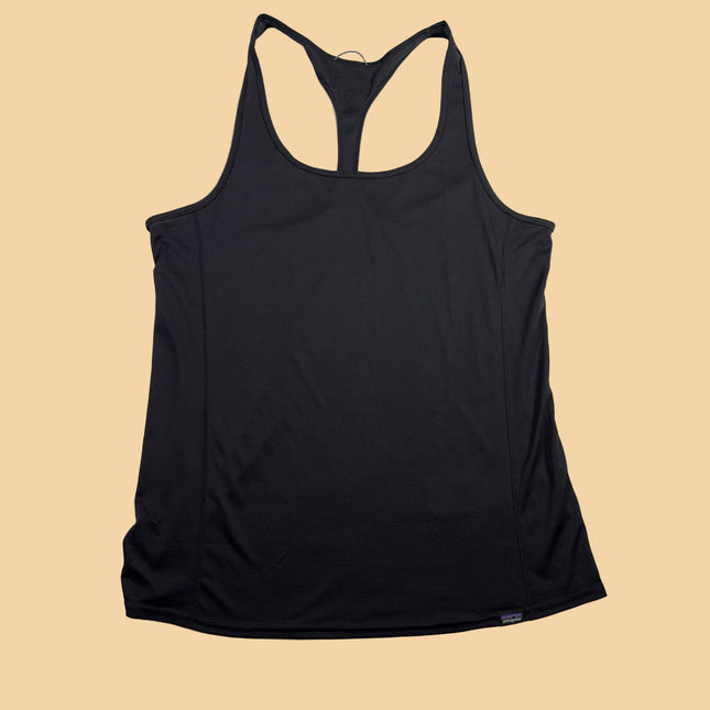 Patagonia Active Tank Top Women's Sleeveless Racerback Athletic Workout Black