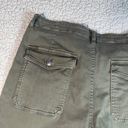 Vigoss Wide Leg Pants Green Woman’s Size 32
