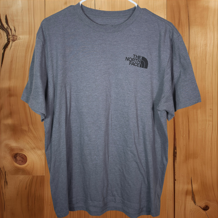 The North Face Mens Tshirt Large Gray Graphic Logo Short Sleeve Tee