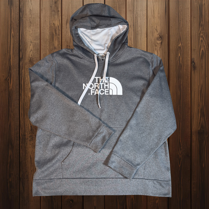 The North Face Gray Pullover Hoodie Mens XL Long Sleeve
