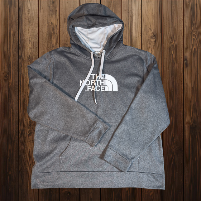 The North Face Gray Pullover Hoodie Mens XL Long Sleeve