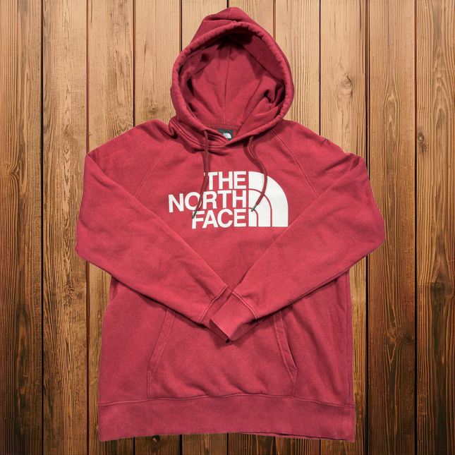 The North Face Womens Hoodie Medium Sweatshirt Pullover Maroon