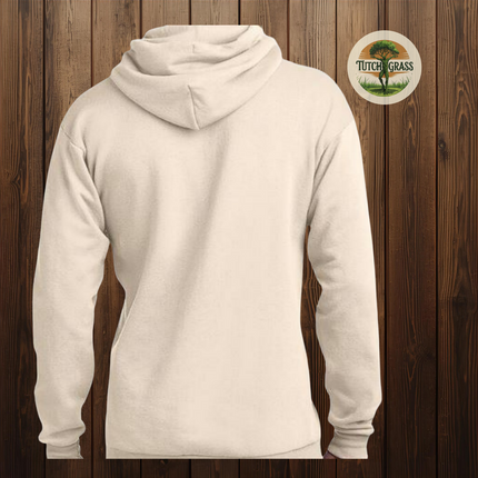 Mother Nature Hoodie Soft Fleece Pullover Hooded Sweatshirt Natural