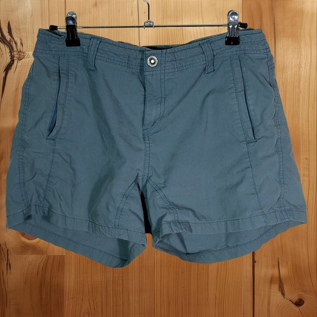 Kuhl Women's Blue Hiking Shorty Shorts Size 10 Casual Outdoor Travel