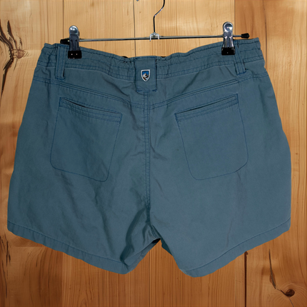 Kuhl Women's Blue Hiking Shorty Shorts Size 10 Casual Outdoor Travel