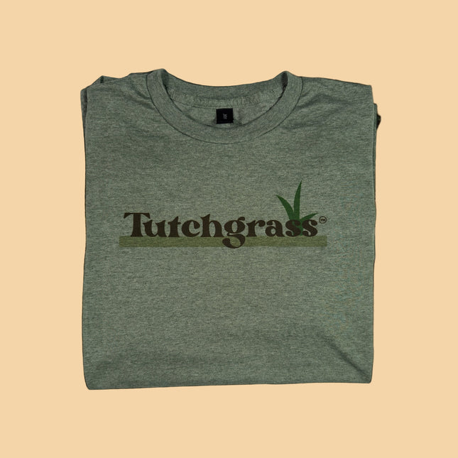 Tutchgrass Original Softstyle Heather Green T-shirt