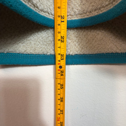 Patagonia Womens Small Retool Pullover Fleece Teal Trim
