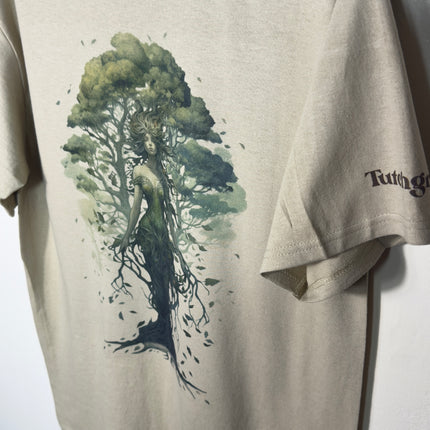 Mother Nature Mystical Tree T-Shirt by Tutchgrass