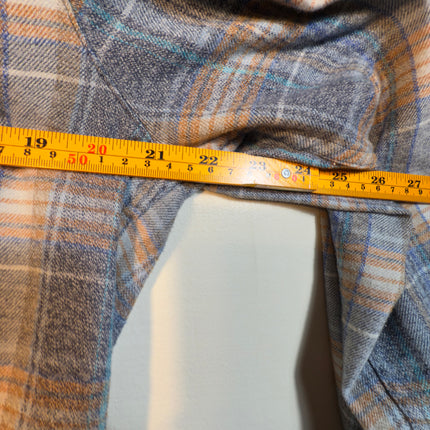 Marmot Mens Flannel Shirt Medium Plaid Long Sleeve Button Up Gorpcore