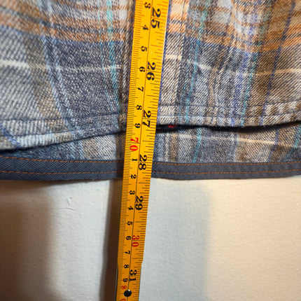Marmot Mens Flannel Shirt Medium Plaid Long Sleeve Button Up Gorpcore