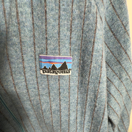 VTG Patagonia Woman's Jacket Quilt Again Full Zip Wool Blend