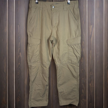 Carhartt Relaxed Fit Mens Cargo Pants 32x30 Beige Work Utility Casual Outdoor