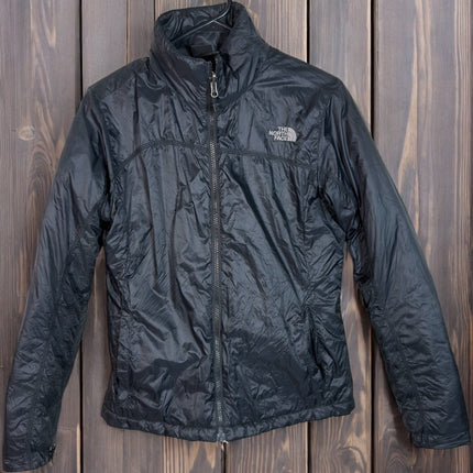 The North Face Jacket Womens Medium Black Full Zip Lightweight