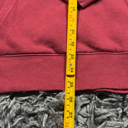 The North Face Womens Hoodie Medium Sweatshirt Pullover Maroon