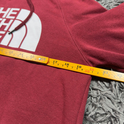 The North Face Womens Hoodie Medium Sweatshirt Pullover Maroon