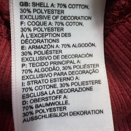 The North Face Womens Hoodie Medium Sweatshirt Pullover Maroon