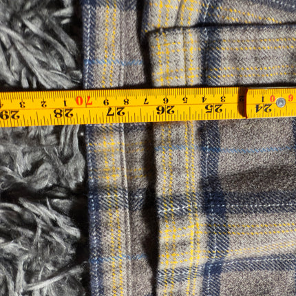 Patagonia Organic Cotton Mens Flannel Shirt Plaid Button Up Medium