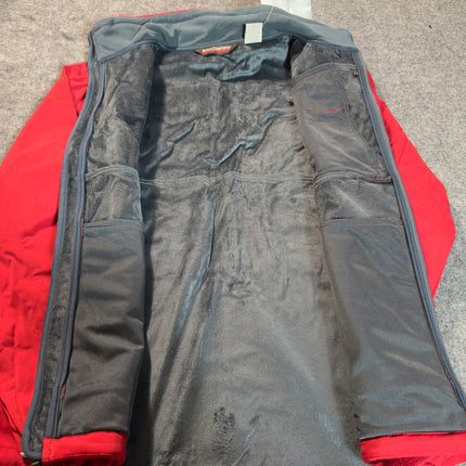 Black Diamond Double Diamond Jacket Mens XL Red Full Zip Soft Shell Coat