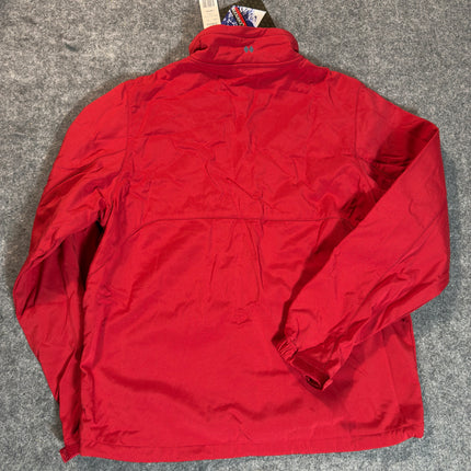 Black Diamond Double Diamond Jacket Mens XL Red Full Zip Soft Shell Coat