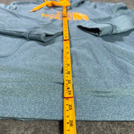 The North Face Mens Large Pullover Hoodie Sweatshirt Blue Yellow