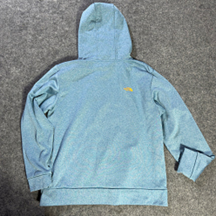 The North Face Mens Large Pullover Hoodie Sweatshirt Blue Yellow
