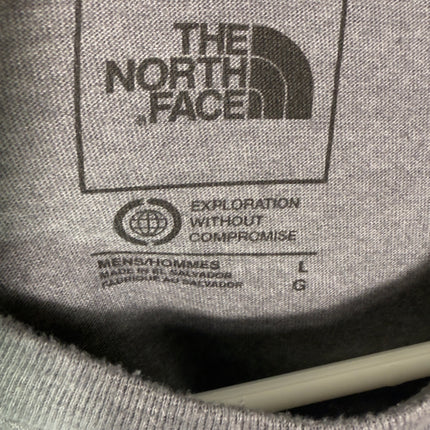 The North Face Mens Tshirt Large Gray Graphic Logo Short Sleeve Tee