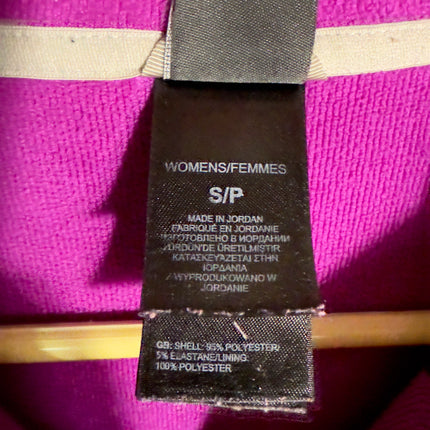 The North Face Womens Small Activewear Jacket Purple Full Zip