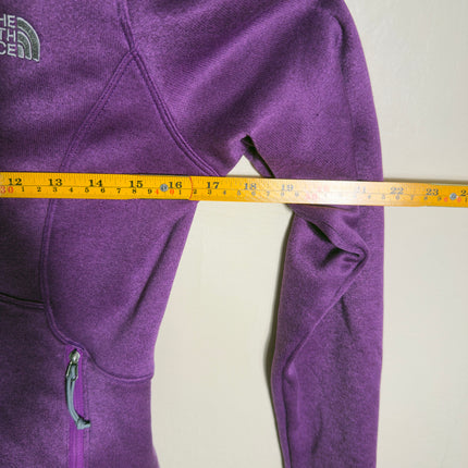 The North Face Womens Small Activewear Jacket Purple Full Zip