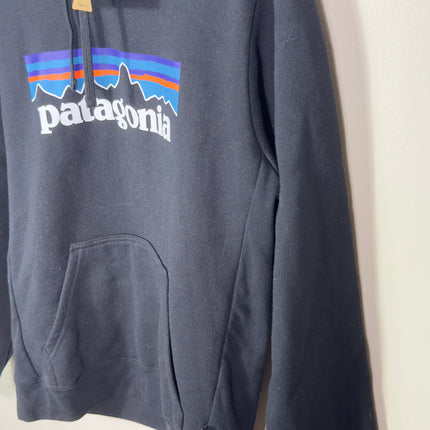 Patagonia Mens Small SP-6 Logo Uprisal Hoodie Black Sweatshirt New with Tags