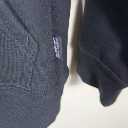 Patagonia Mens Small SP-6 Logo Uprisal Hoodie Black Sweatshirt New with Tags
