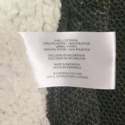 Orvis Mens Large Quarter Zip Pullover Sherpa Lined Brown Fleece Classic