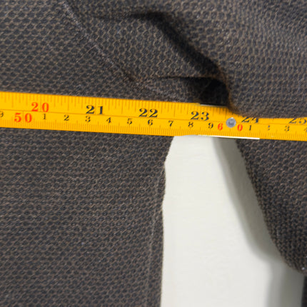 Orvis Mens Large Quarter Zip Pullover Sherpa Lined Brown Fleece Classic