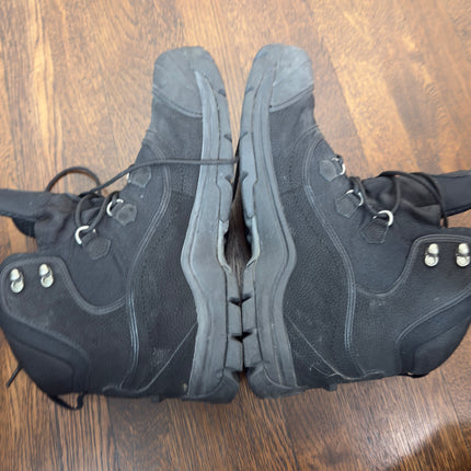 Sorel Waterproof Winter Snow Work Boots Size 14 Mens Black Heavy Duty Thinsulate