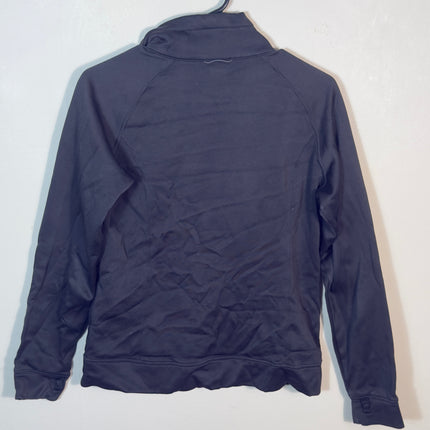 PreLoved The North Face Womens Medium Full Zip Jacket Black Fleece Lined Activewear