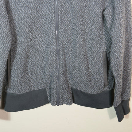 PreLoved Patagonia Womens Gray Wool Blend Full Zip Sweater Jacket Small