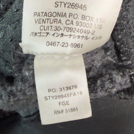 PreLoved Patagonia Womens Gray Wool Blend Full Zip Sweater Jacket Small