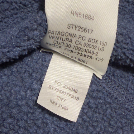 PreLoved Patagonia Better Sweater Womens Small 1/4 Zip Pullover Fleece Blue