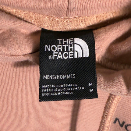PreLoved The North Face Hoodie Mens Medium Never Stop Exploring Pink Pullover Sweatshirt