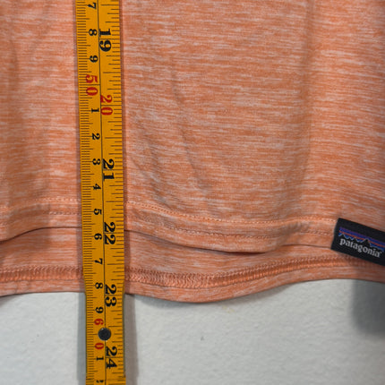 PreLoved Patagonia Capilene Cool Daily Trail Running Tee Womens XS Peach Heathered
