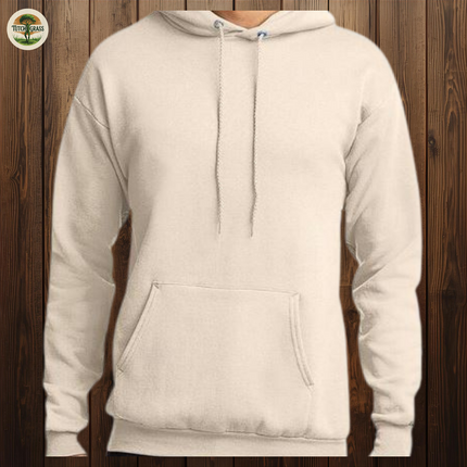 Mother Nature Hoodie Soft Fleece Pullover Hooded Sweatshirt Natural